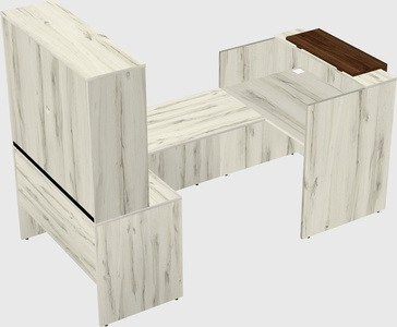 Modular reception desk