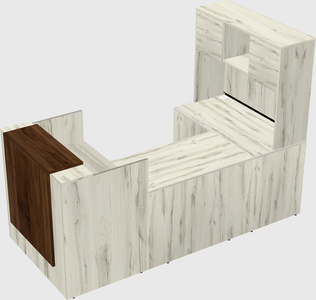 Modular reception desk