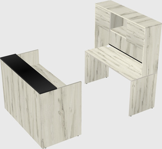Modular reception desk