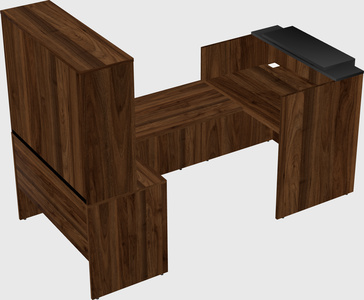 Modular reception desk