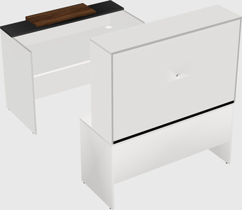 Modular reception desk