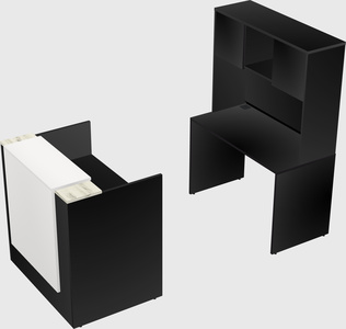 Modular reception desk
