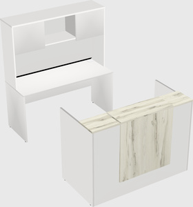 Modular reception desk