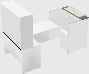 Modular reception desk