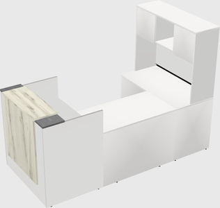 Modular reception desk