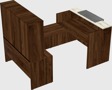 Modular reception desk