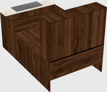 Modular reception desk