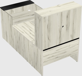 Modular reception desk