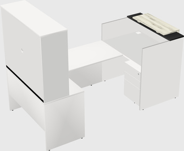Modular reception desk