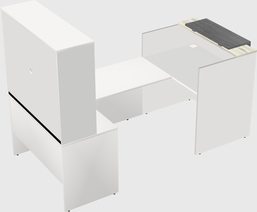 Modular reception desk