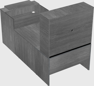 Modular reception desk