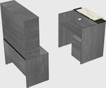 Modular reception desk