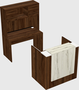 Modular reception desk