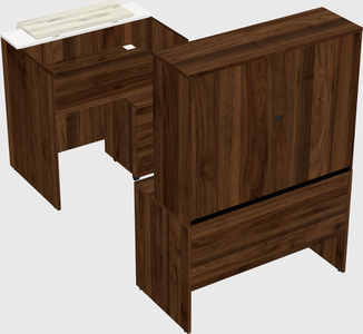 Modular reception desk