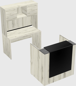 Modular reception desk