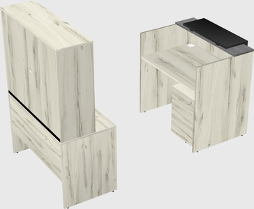 Modular reception desk