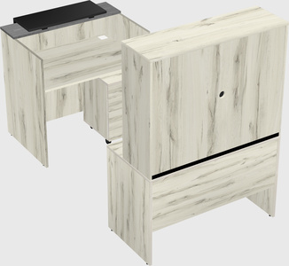 Modular reception desk