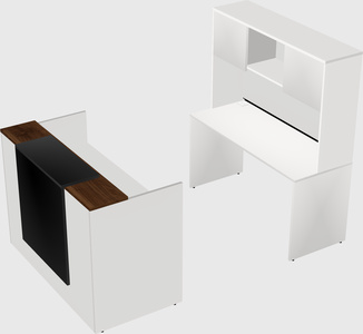 Modular reception desk