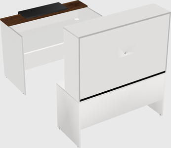 Modular reception desk
