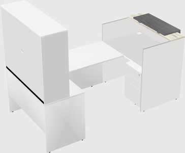 Modular reception desk
