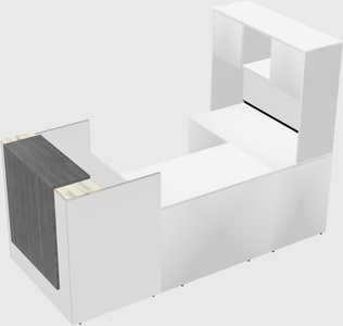 Modular reception desk
