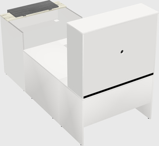 Modular reception desk