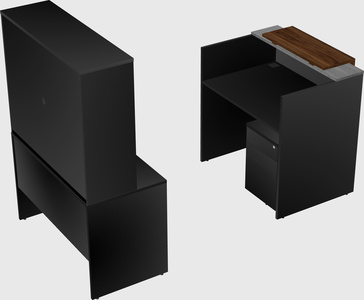 Modular reception desk