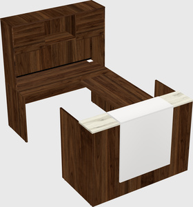 Modular reception desk