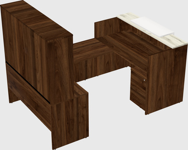 Modular reception desk