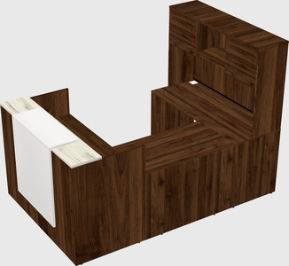 Modular reception desk