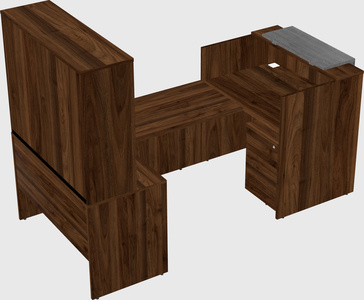 Modular reception desk
