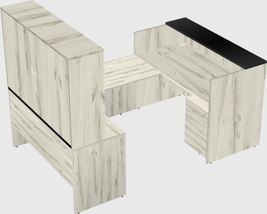 Modular reception desk