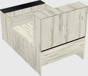 Modular reception desk