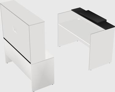 Modular reception desk