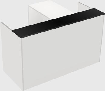 L-shaped modular reception