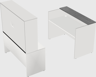 Modular reception desk