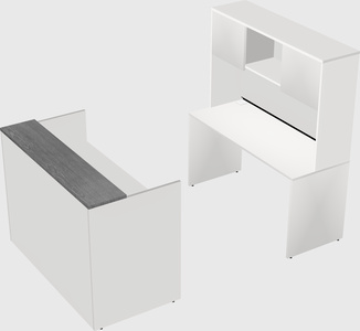 Modular reception desk
