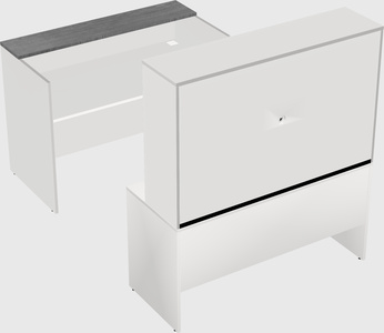 Modular reception desk