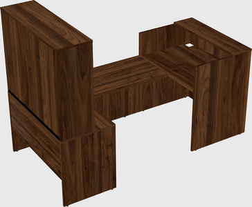 Modular reception desk