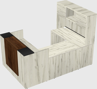 Modular reception desk