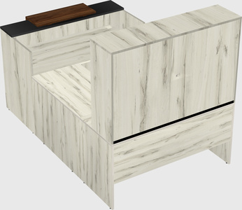 Modular reception desk