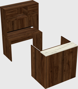 Modular reception desk