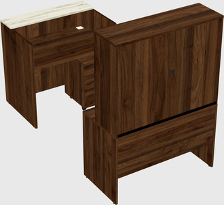 Modular reception desk