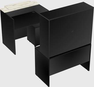 Modular reception desk