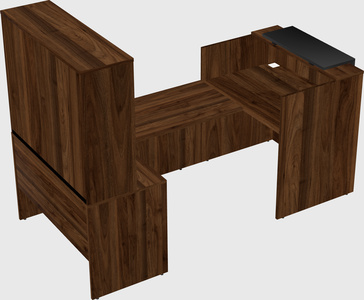 Modular reception desk