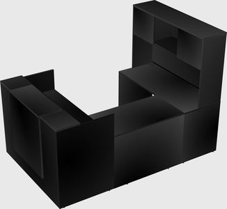 Modular reception desk