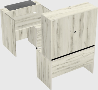 Modular reception desk