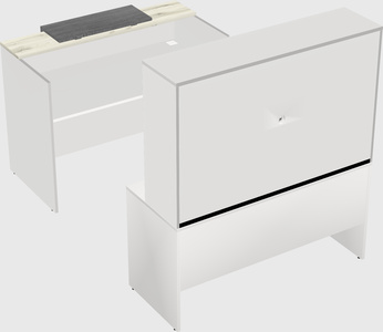 Modular reception desk