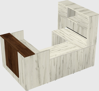 Modular reception desk