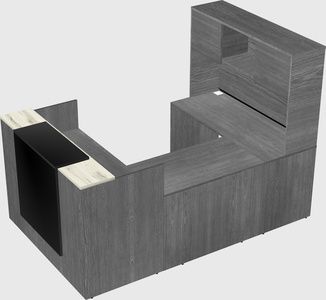 Modular reception desk